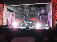 Bステージのセット。