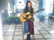 「SUMMER SONG」収録後のYUI。