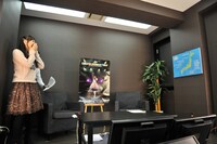 写真は「ほっちゃまのブランチ」放送中のスタジオ内。北海道行きを想定していなかったほっちゃん＆スタッフは騒然。