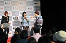 南波、ねむきゅん、ヒャダインの3人はそれぞれ親交が深いが、3人で並んでトークをしたのは今回が初めて。