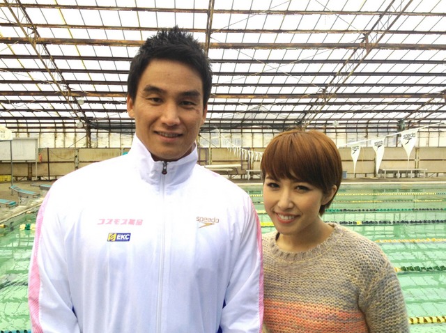 松田丈志（写真左）とGILLE（右）。
