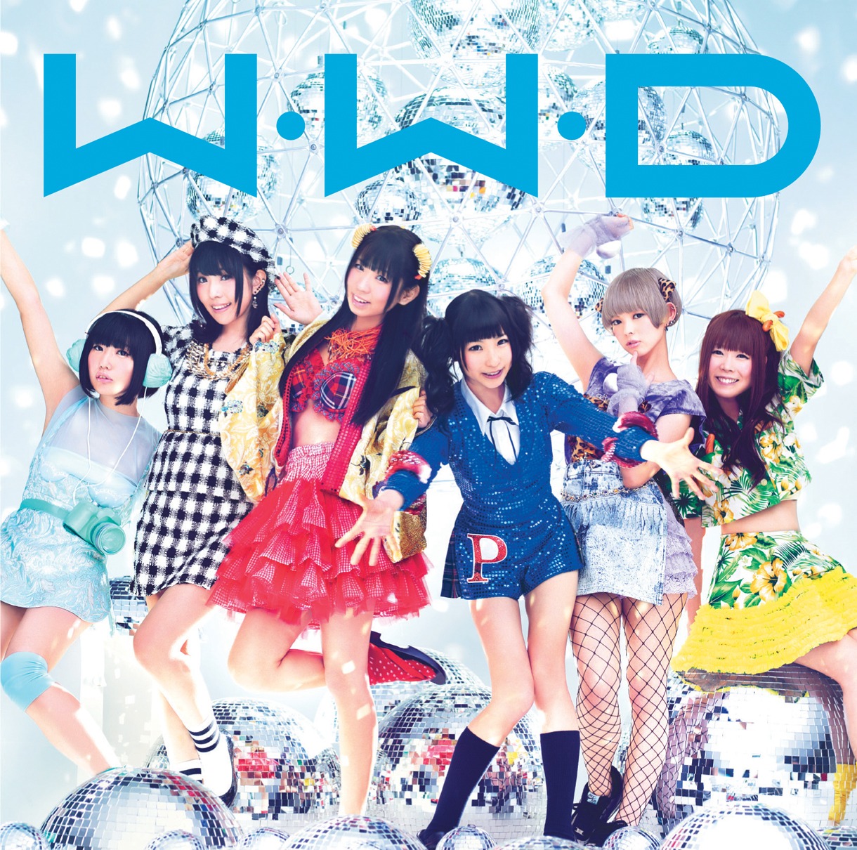 でんぱ組.inc「W.W.D / 冬へと走りだすお！」通常盤ジャケット