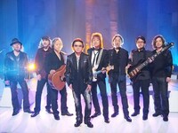 「安奈」収録時の甲斐バンド。