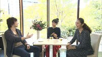 今週の人気の画像6位は「満島ひかり×福原美穂×三浦大知『ボクらの時代』濃厚トーク」より、「ボクらの時代」鼎談風景。写真左から三浦大知、満島ひかり、福原美穂。