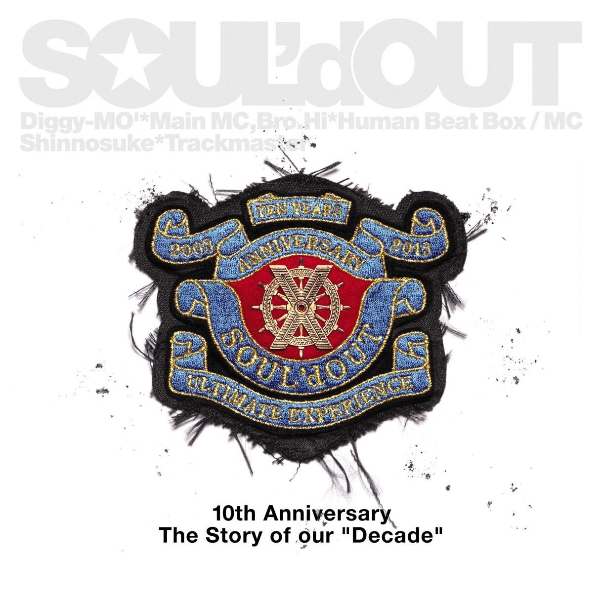 2013年1月に発表されたベストアルバム「Decade」ジャケット。