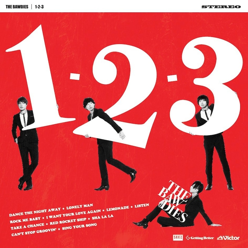 THE BAWDIES「1-2-3」ジャケット