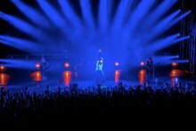 「MUCC Tour 2012 "Shangri-La"」Zepp DiverCity TOKYO公演の様子。