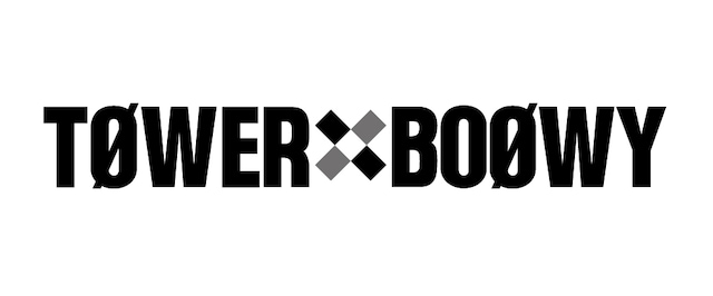 「TOWER×BOOWY」ロゴ