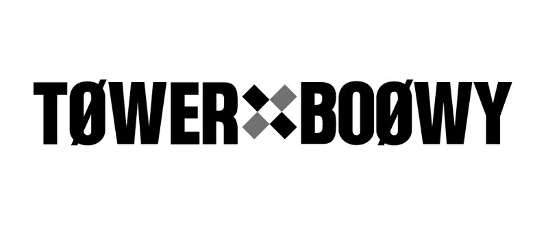 「TOWER×BOOWY」ロゴ