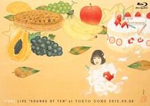 Blu-ray「YUKI LIVE “SOUNDS OF TEN” at TOKYO DOME 2012.05.06」ジャケット