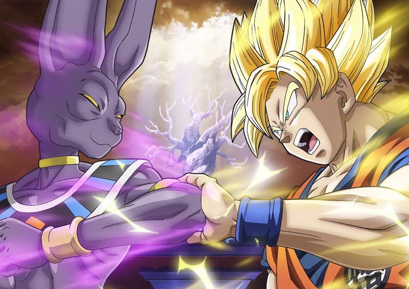 「DRAGON BALL Z 神と神」メインビジュアル