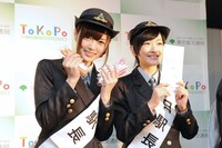 白石麻衣、生駒里奈（左から）。