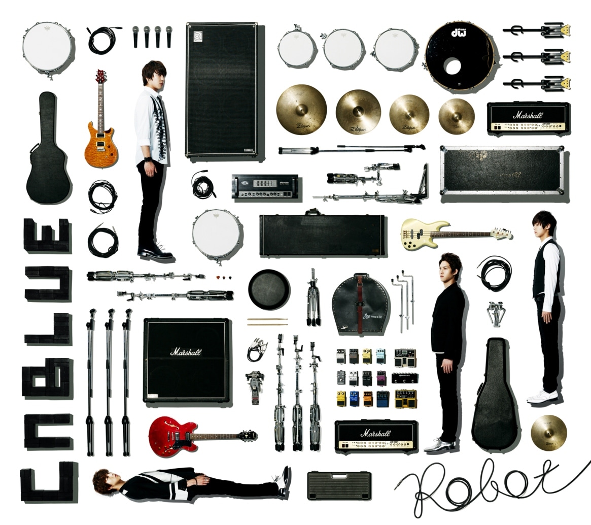 CNBLUE「Robot」WARNER MUSIC DIRECT限定盤ジャケット