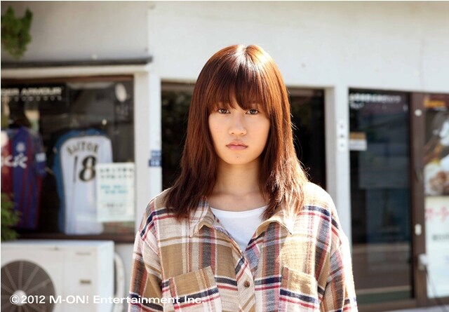 「シーズン・グリーティングID冬編『冬の日のタマ子』」のワンシーン。 (C)2012 M-ON! Entertainment Inc.