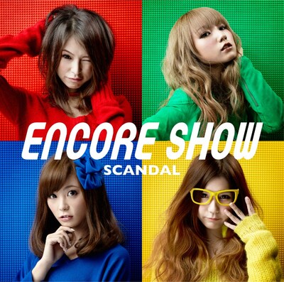 SCANDAL「ENCORE SHOW」通常盤ジャケット