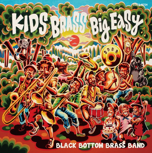 BLACK BOTTOM BRASS BAND「キッズ ブラス ～ビッグ イージー！～」ジャケット