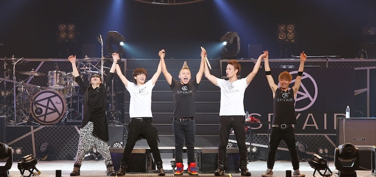 Spyair Enzel 脱退の初武道館ライブで1万人熱狂 音楽ナタリー