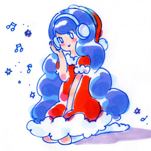 イラストレーターとしても活躍しているShinobu Ono（Vo）が描き下ろしたイメージビジュアル。