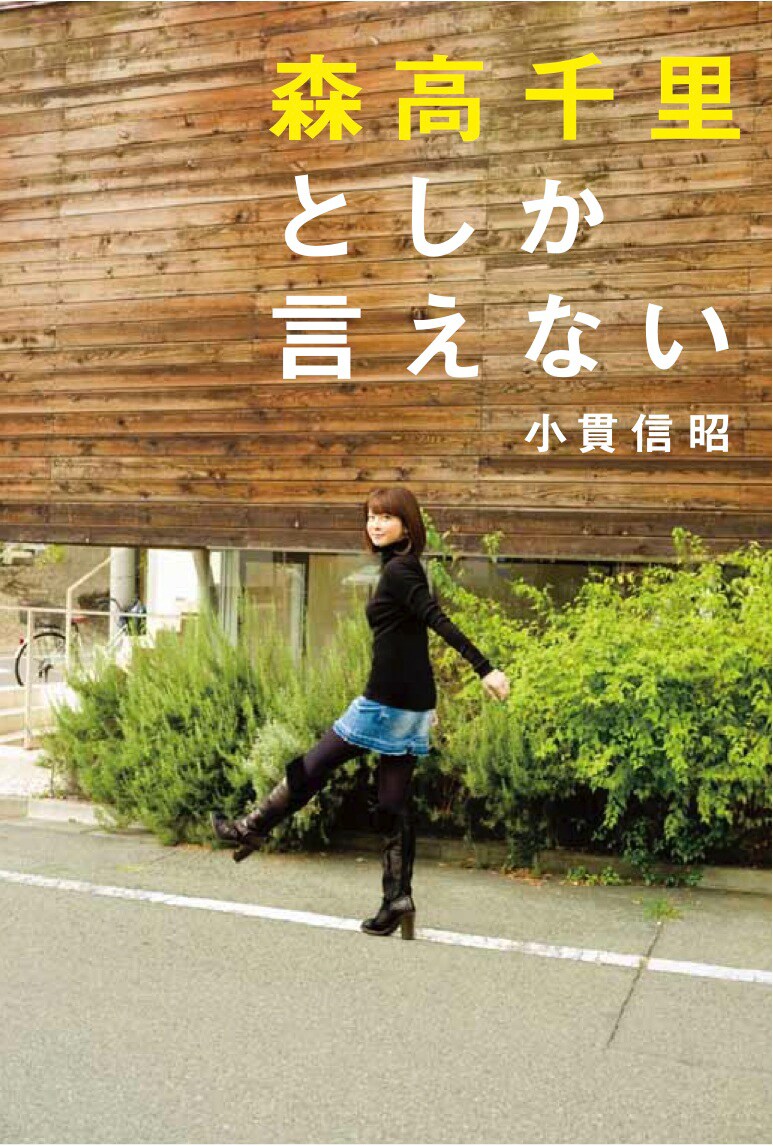 「森高千里としか言えない」表紙