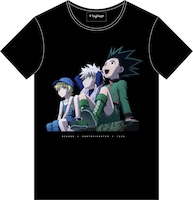 「ゆず×HUNTER×HUNTER T-shirts」のボディデザイン。
