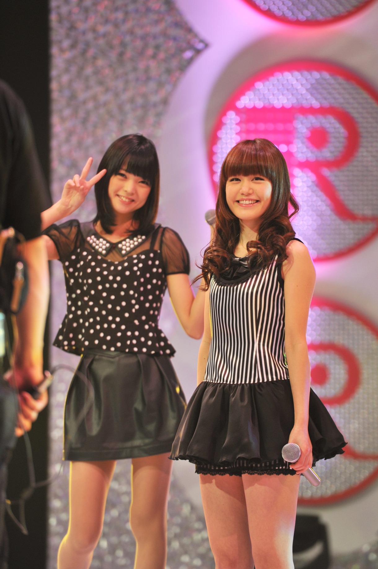 Kaede（写真左）とNao☆（右）。