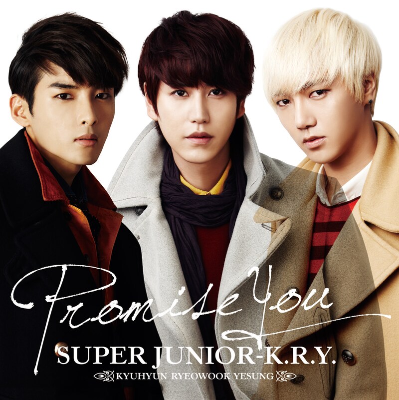 SUPER JUNIOR-K.R.Y.「Promise You」CD+DVD盤ジャケット