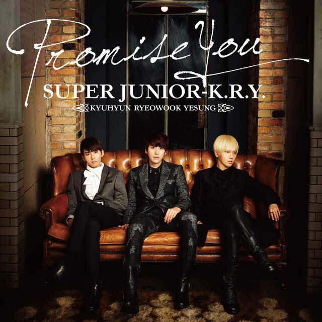 SUPER JUNIOR-K.R.Y.「Promise You」CD ONLY盤ジャケット