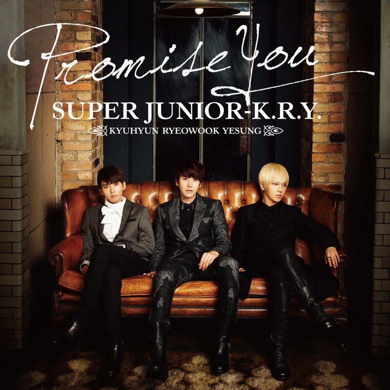 SUPER JUNIOR-K.R.Y.「Promise You」CD ONLY盤ジャケット