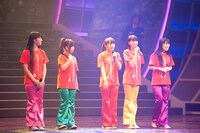 リハーサル中のももいろクローバーZ。