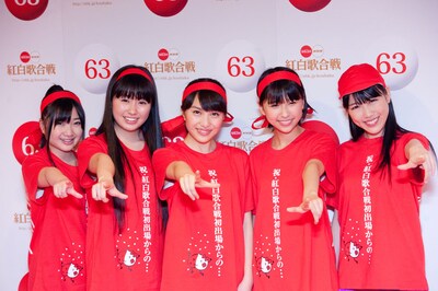 今週の人気の画像1位は「ももクロ、紅白リハ衣装アピール『めっちゃセクシーです』」より、ももいろクローバーZ。