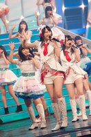 SKE48のリハーサル中の様子。