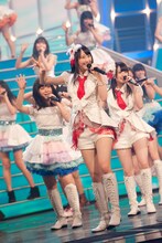 SKE48のリハーサル中の様子。