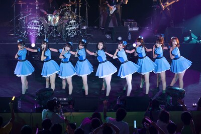12月28日に行われた「ぱすぽ☆ 渋谷公会堂ワンマンライブ」の様子。