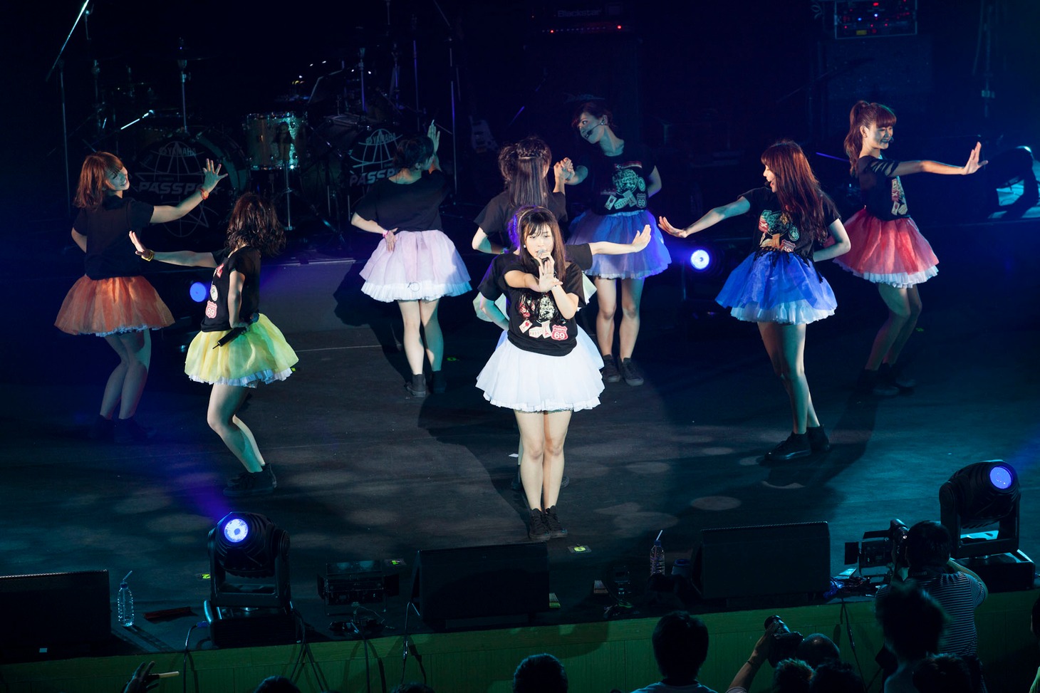 12月28日に行われた「ぱすぽ☆ 渋谷公会堂ワンマンライブ」の様子。