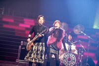 リハーサル中のプリンセス プリンセス。