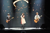 リハーサル中のいきものがかり。