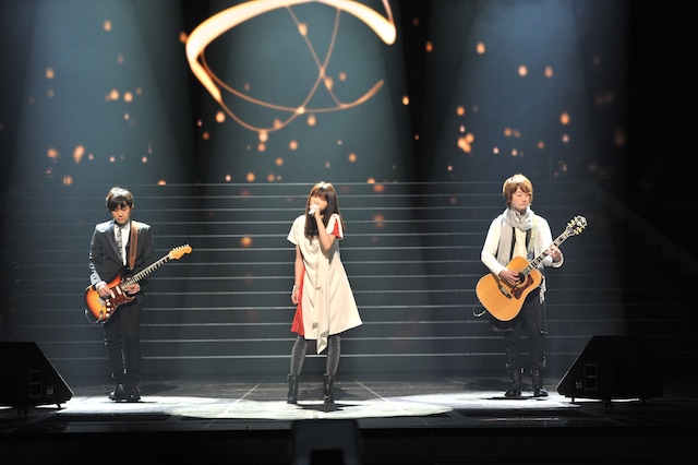 リハーサル中のいきものがかり。