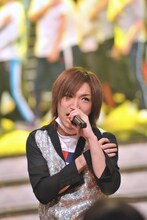 リハーサル中の鬼龍院翔（ゴールデンボンバー）。