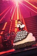 リハーサル中の水樹奈々。