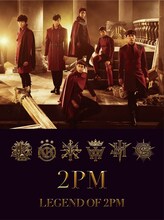 2PM「LEGEND OF 2PM」初回限定盤Bジャケット