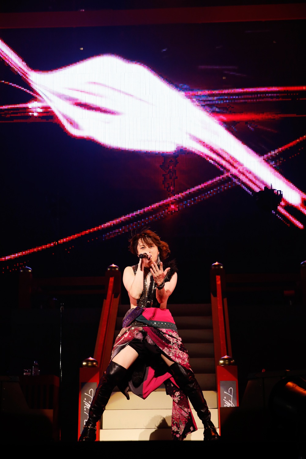 T.M.Revolution「T.M.R. NEW YEAR PARTY ’13 LIVE REVOLUTION」の模様。