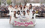 SUPER☆GiRLS代々木公園野外ステージイベントの模様。