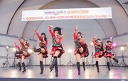 SUPER☆GiRLS代々木公園野外ステージイベントの模様。