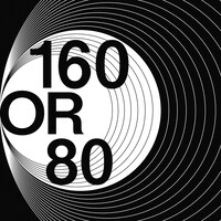 今年1月に発表されたV.A.「160OR80」の配信ジャケット。