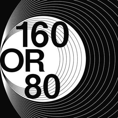 「160OR80」ジャケット