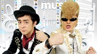 「musicる TV」新コーナーでMCを務める綾小路翔（写真右）とヒャダイン（左）。