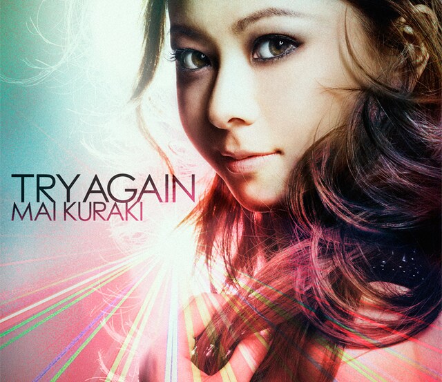 倉木麻衣「TRY AGAIN」初回限定盤ジャケット