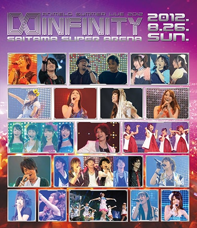 V.A.「Animelo Summer Live 2012 -INFINITY∞- 8.26」Blu-ray盤ジャケット