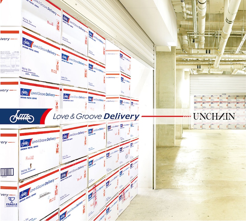 UNCHAIN「Love & Groove Delivery」ジャケット