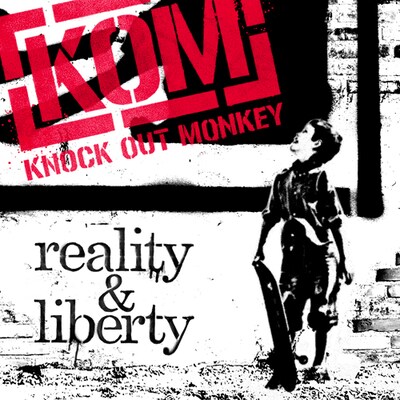 KNOCK OUT MONKEY「reality & liberty」ジャケット